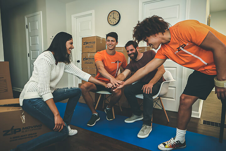 Zip Moving and Storage professional moving services in Atlanta, Norcross, Sandy Springs, Marietta, Alpharetta, Roswell, Dunwoody & metro Atlanta